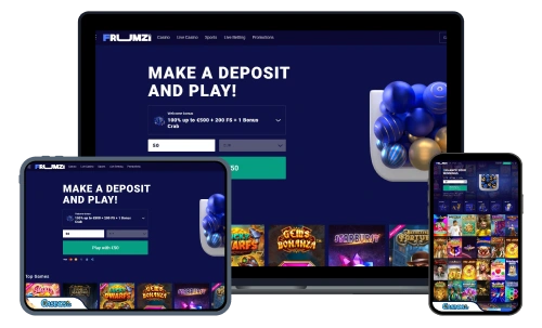 Στιγμιότυπο εφαρμογής Frumzi Casino